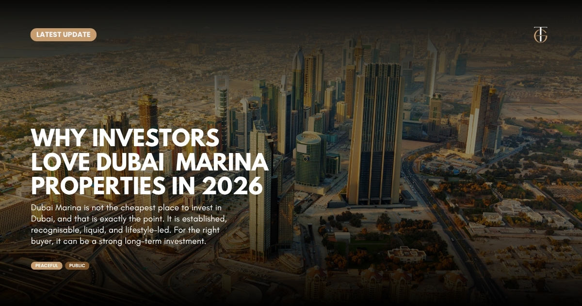 Why Investors Love Dubai Marina Properties in 2026