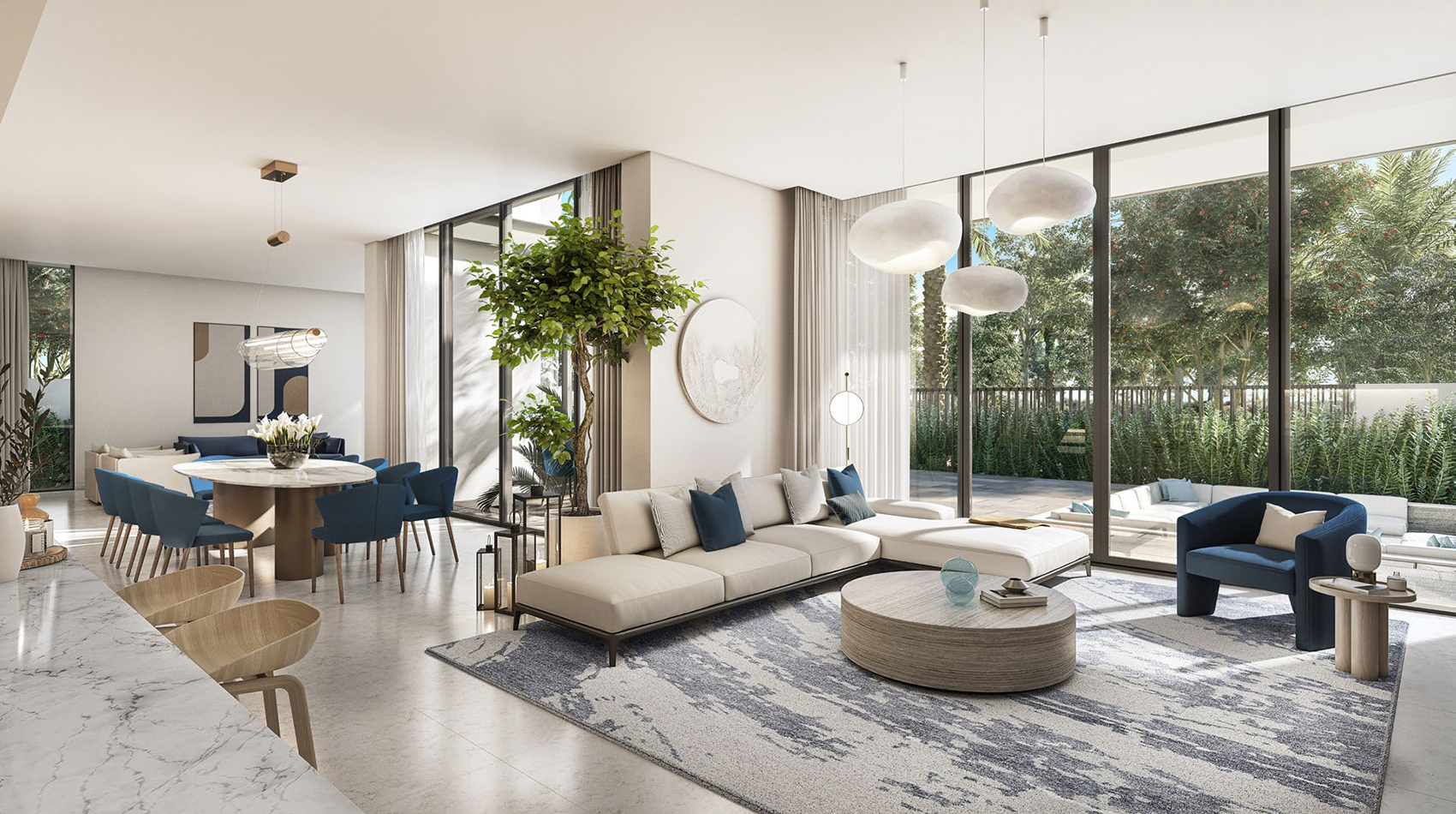 Luxury 5-Bedroom Waterfront Villa in Morocco Cluster – DAMAC Lagoons